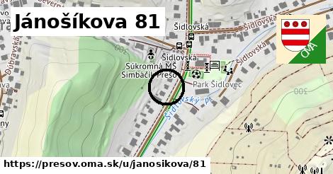 Jánošíkova 81, Prešov