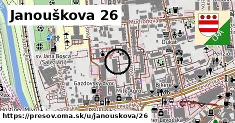 Janouškova 26, Prešov