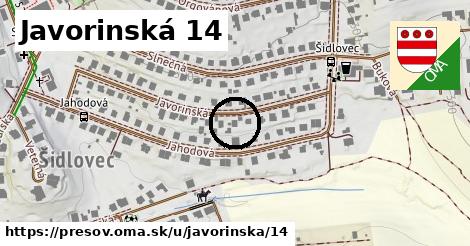 Javorinská 14, Prešov