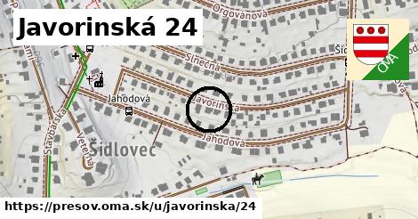 Javorinská 24, Prešov