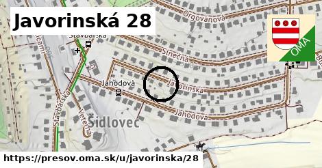 Javorinská 28, Prešov