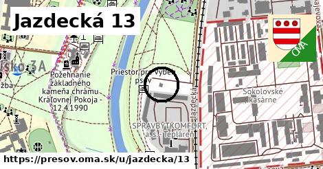 Jazdecká 13, Prešov