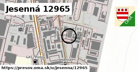 Jesenná 12965, Prešov
