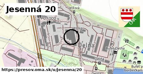 Jesenná 20, Prešov