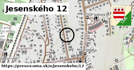 Jesenského 12, Prešov