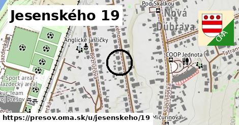 Jesenského 19, Prešov