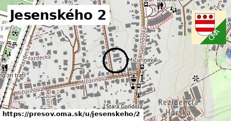 Jesenského 2, Prešov