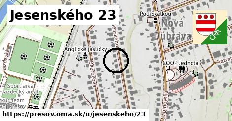 Jesenského 23, Prešov