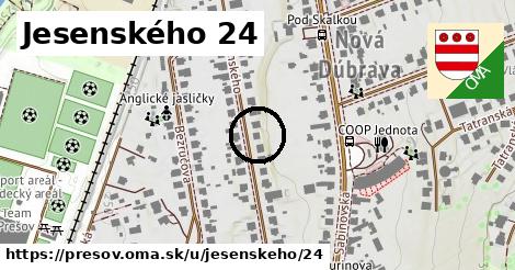 Jesenského 24, Prešov