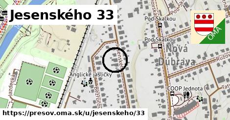 Jesenského 33, Prešov