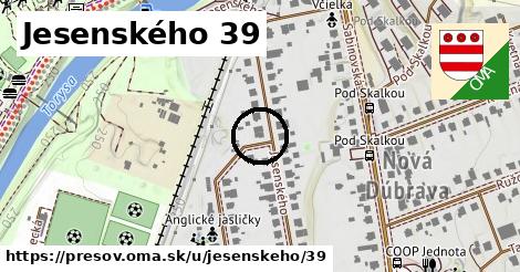 Jesenského 39, Prešov