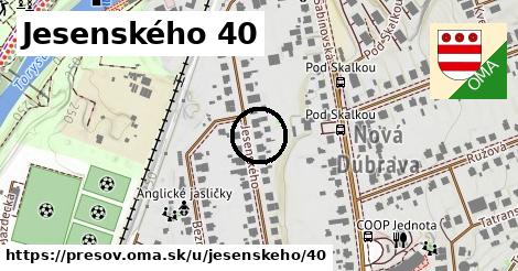 Jesenského 40, Prešov