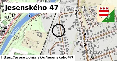 Jesenského 47, Prešov