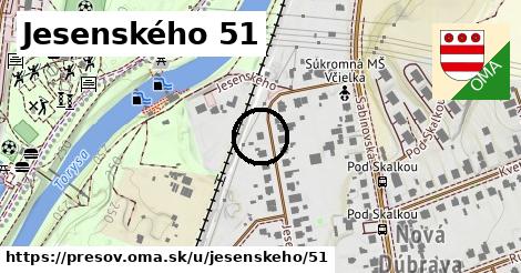 Jesenského 51, Prešov
