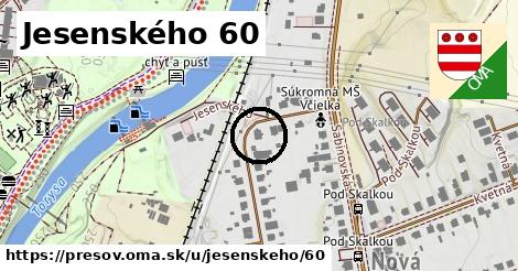 Jesenského 60, Prešov