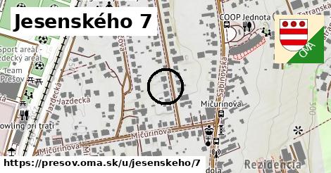 Jesenského 7, Prešov