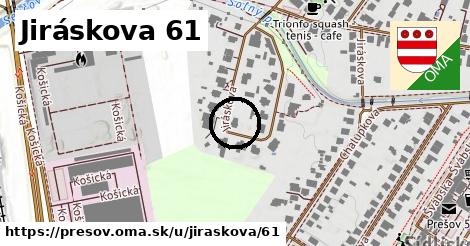 Jiráskova 61, Prešov