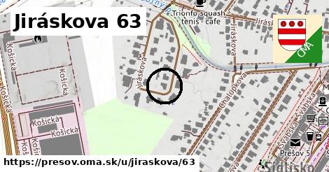 Jiráskova 63, Prešov