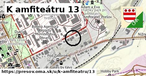 K amfiteátru 13, Prešov