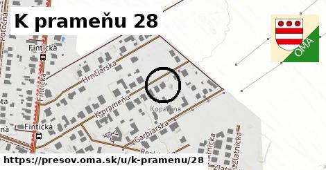 K prameňu 28, Prešov