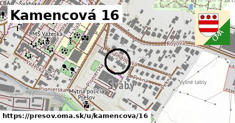 Kamencová 16, Prešov