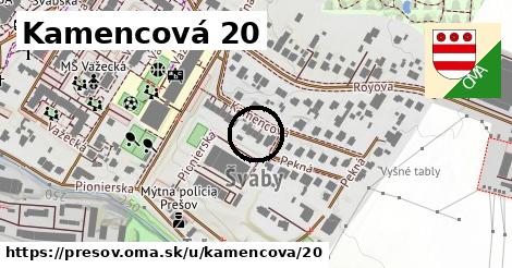 Kamencová 20, Prešov