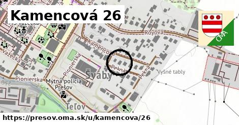 Kamencová 26, Prešov