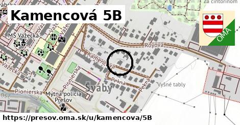 Kamencová 5B, Prešov