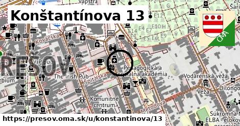 Konštantínova 13, Prešov