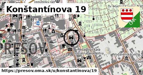 Konštantínova 19, Prešov