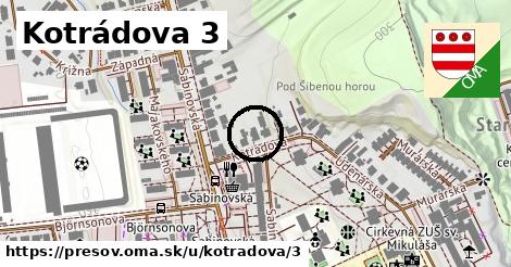 Kotrádova 3, Prešov