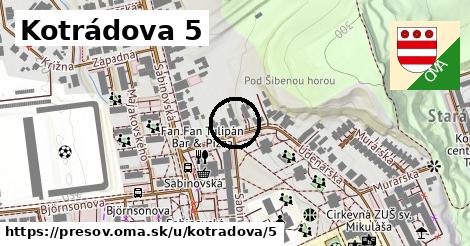 Kotrádova 5, Prešov