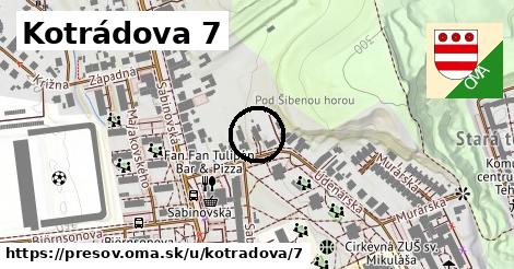 Kotrádova 7, Prešov