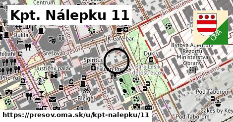 Kpt. Nálepku 11, Prešov