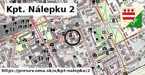 Kpt. Nálepku 2, Prešov