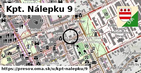 Kpt. Nálepku 9, Prešov