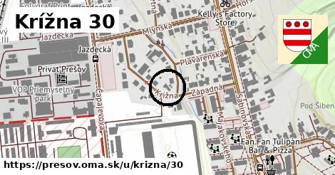 Krížna 30, Prešov