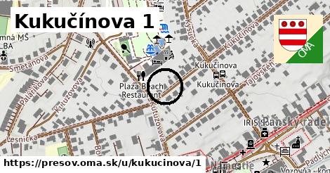 Kukučínova 1, Prešov