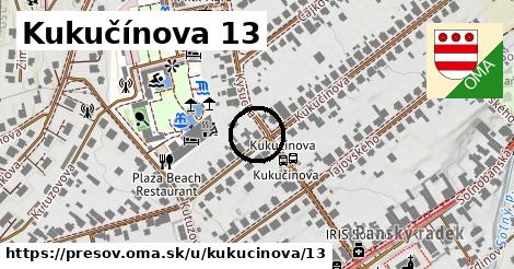 Kukučínova 13, Prešov