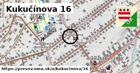 Kukučínova 16, Prešov