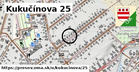 Kukučínova 25, Prešov