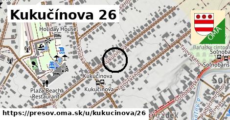 Kukučínova 26, Prešov