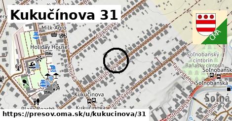 Kukučínova 31, Prešov
