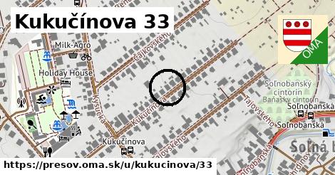 Kukučínova 33, Prešov