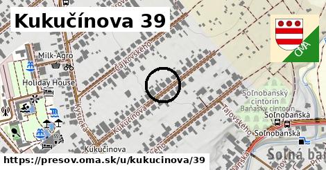 Kukučínova 39, Prešov