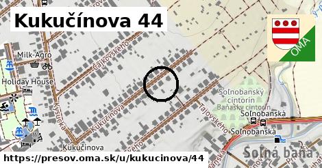 Kukučínova 44, Prešov