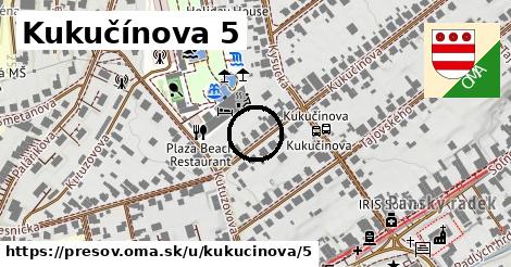 Kukučínova 5, Prešov