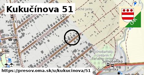 Kukučínova 51, Prešov