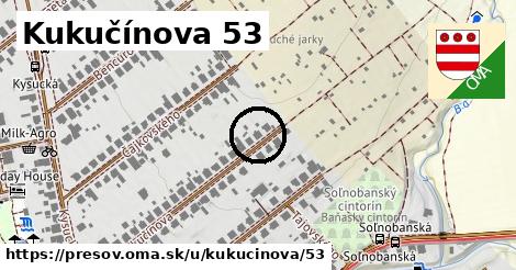 Kukučínova 53, Prešov