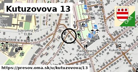 Kutuzovova 13, Prešov